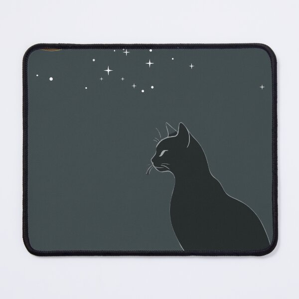 Item preview, Moonlit Cat – Celestial Serenity M22 designed and sold by M22--.