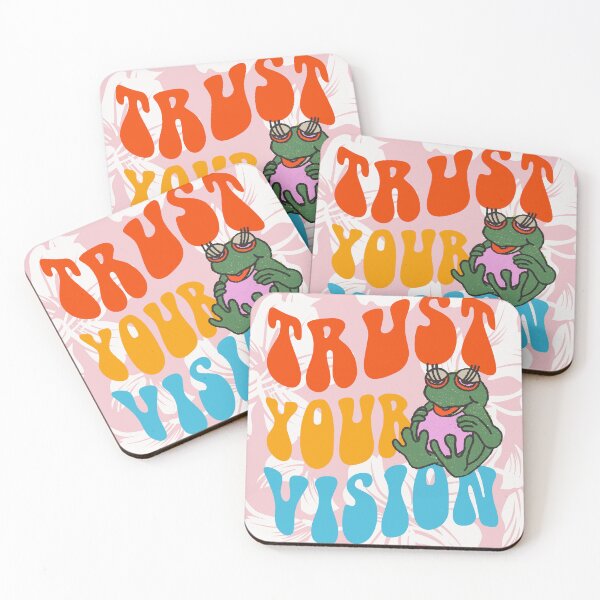 Item preview, psychedelic frog designed and sold by browncis1shop.