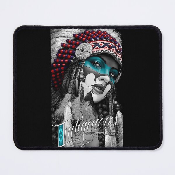 Item preview, Indigena Woman stamp designed and sold by OS26ArtDesign.