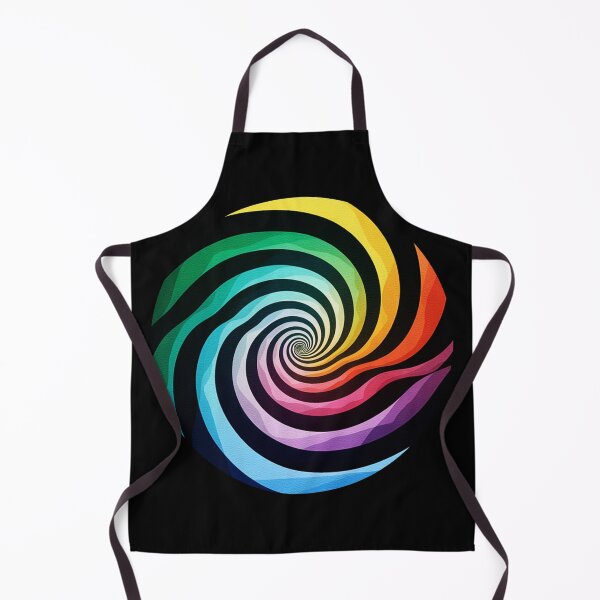 Aperçu de l'œuvre Conception artistique en spirale colorée créée et vendue par SteezeeStore.