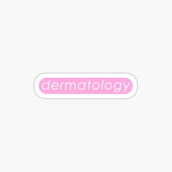Vista previa del artículo con la obra «Dermatología Estética Rosa», diseñado y vendido por Creative Brat Design Studio.