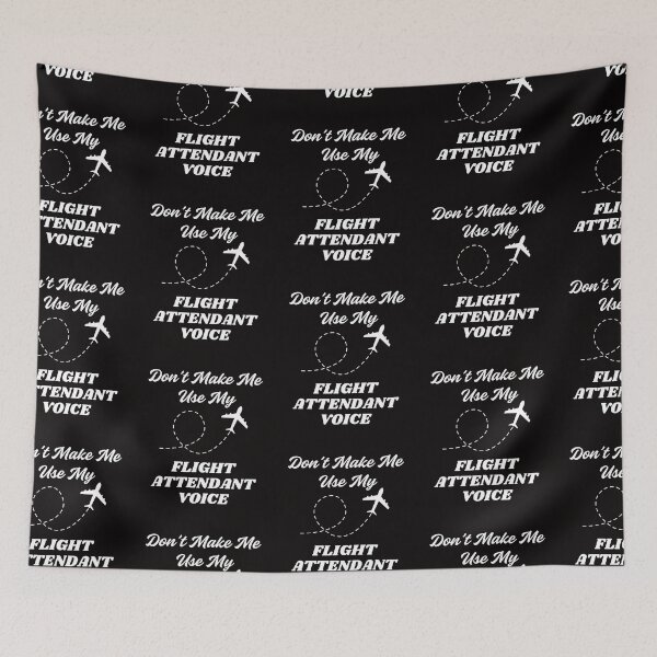 Item preview, Funny Flight Attendant Quote Aviation Humor Airline Crew designed and sold by MagicSD Designs.