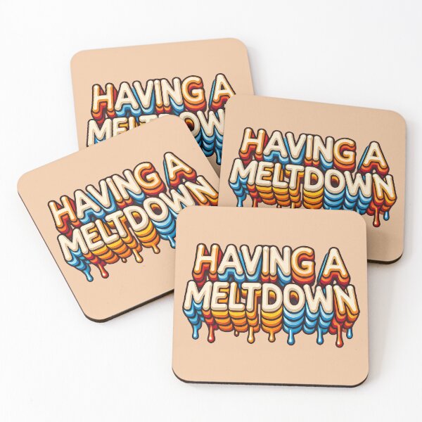 Item preview, Having a meltdown, typography designed and sold by maxmaj.