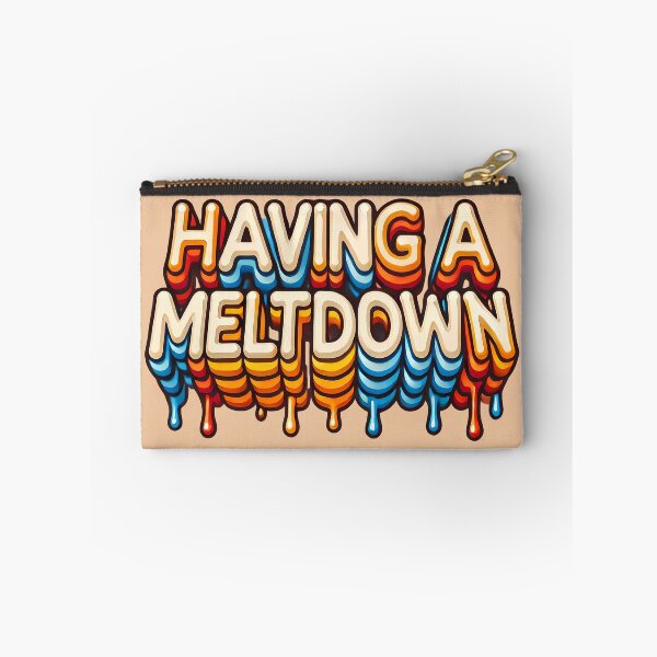 Item preview, Having a meltdown, typography designed and sold by maxmaj.