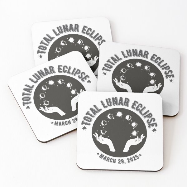 Item preview, Total lunar eclipse, march 29 2025 V9 designed and sold by neferet store.