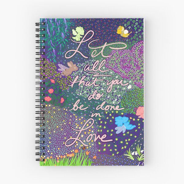 Item preview, Let All That You Do Be Done in Love designed and sold by Sarah Reed.