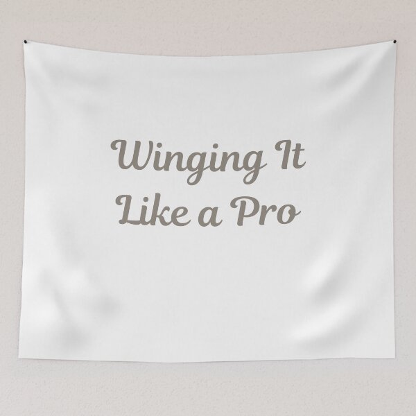 Item preview, Winging It Like a Pro Vintage designed and sold by ugsdesignS.