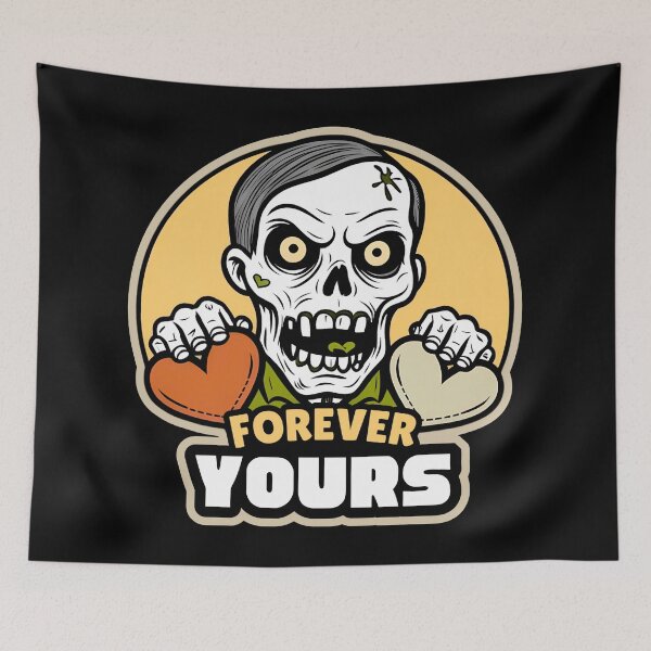Item preview, Forever Yours Zombie designed and sold by Krittermania.