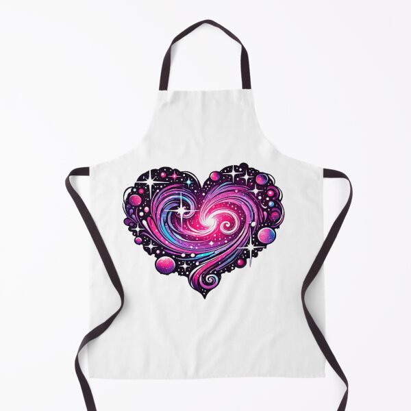 Item preview, Cosmic Heart with Glitter Stars - Whimsical Galactic Love and Enchanting Universe designed and sold by KreaDesignOne.