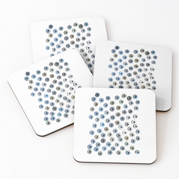 Item preview, Industrial Screw Pattern – Abstract Metal Texture Art designed and sold by SakuraJapanArt.