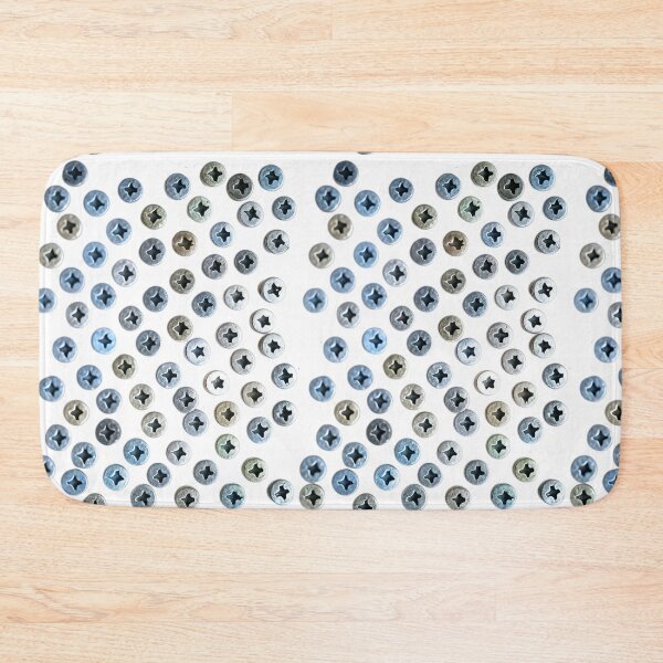 Item preview, Industrial Screw Pattern – Abstract Metal Texture Art designed and sold by SakuraJapanArt.