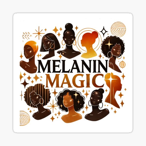 Artikel-Vorschau von MONAT DER SCHWARZEN GESCHICHTE - MELANIN MAGIC, designt und verkauft von Rajasekar.