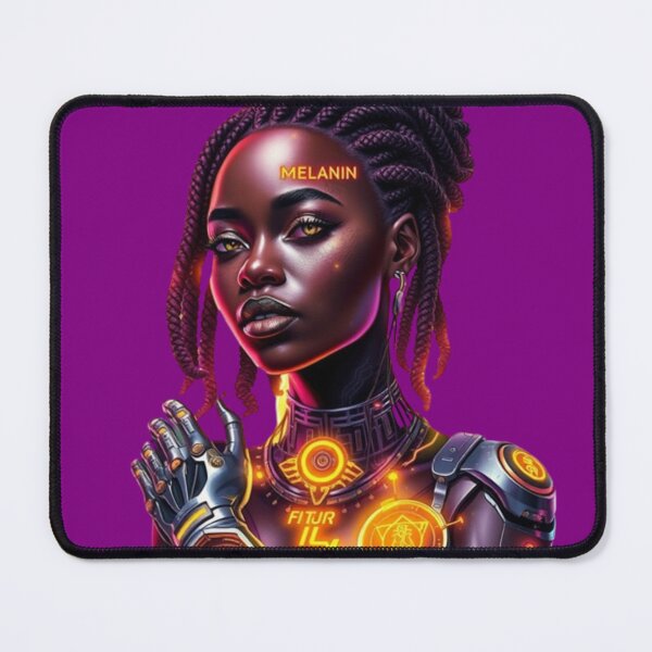 Item preview, Afrofuturistic Melanin Power designed and sold by DehatiCanvas.