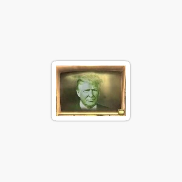 Vista previa del artículo con la obra «Trump, el señor House Fallout en New Vegas», diseñado y vendido por Nuclearchurro.