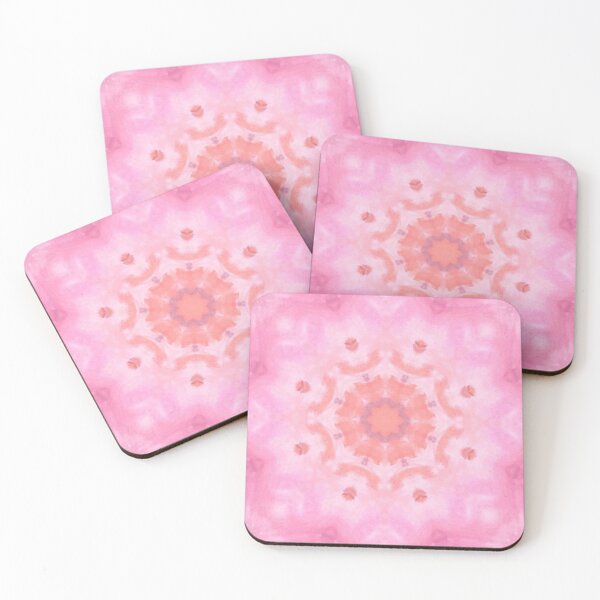 Item preview, Mandala Pattern in Luscious Pink and Orange designed and sold by MarcyBrennanArt.