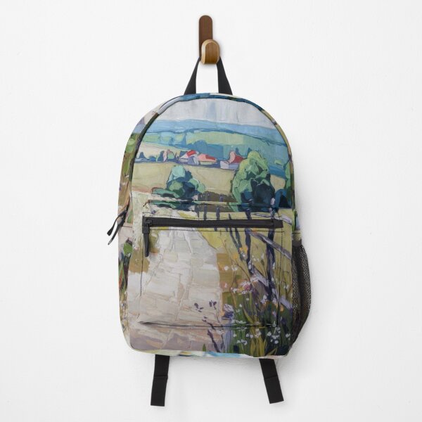 Item preview, Hiking Trails of Limoges – French Countryside Impressionist Landscape Painting designed and sold by CARRAANN.