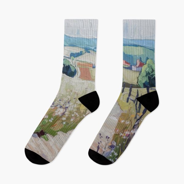 Item preview, Hiking Trails of Limoges – French Countryside Impressionist Landscape Painting designed and sold by CARRAANN.