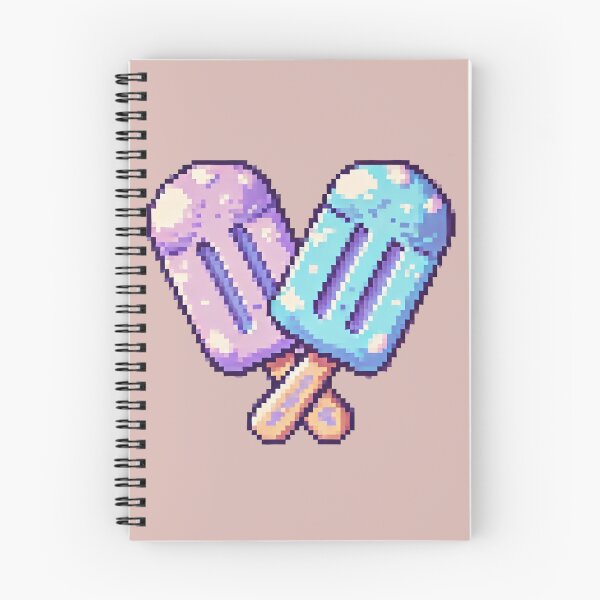 Item preview, Just Pastel Purple & Sky Blue Ice Cream Bars designed and sold by Fontible.