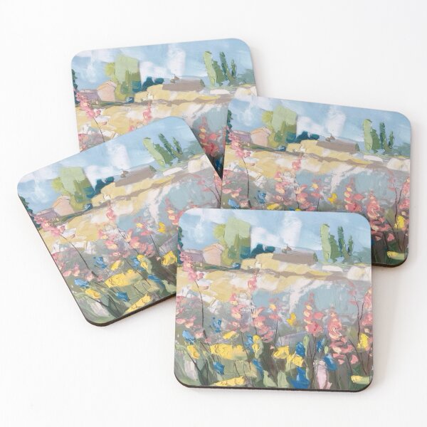Item preview, Provence Wildflowers – French Impressionist Landscape Painting. Art By Carraann  designed and sold by CARRAANN.