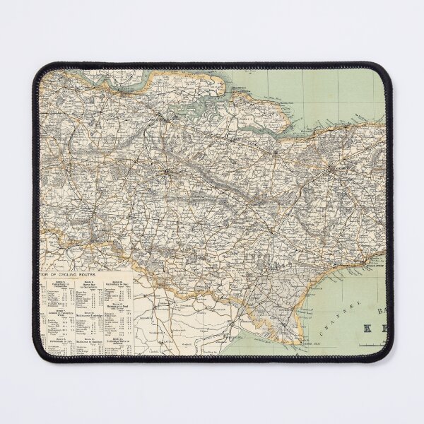 Item preview, Bacon's County Map and Guide of Kent for Cyclists and Tourists designed and sold by colourfind.