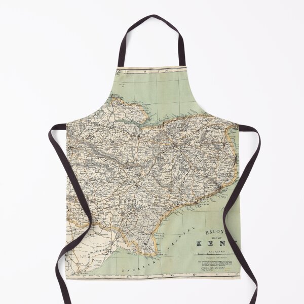 Item preview, Bacon's County Map and Guide of Kent for Cyclists and Tourists designed and sold by colourfind.
