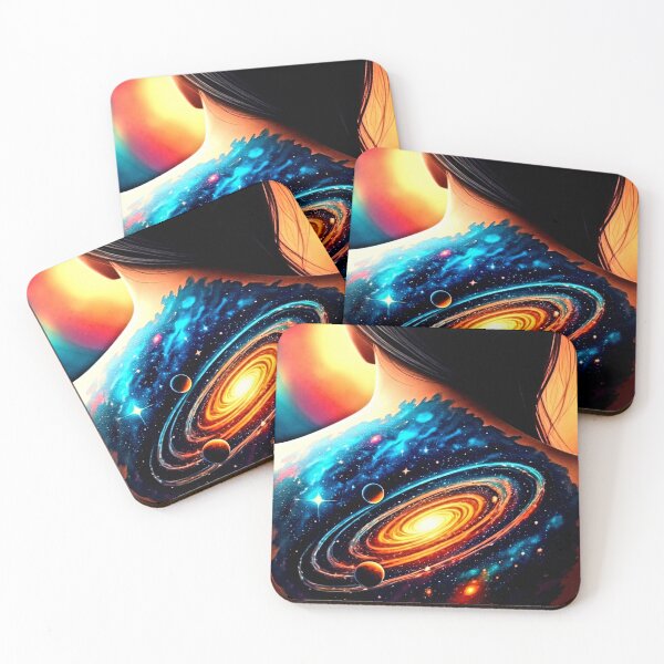 Item preview, My Center Cosmic Art Print designed and sold by Earth Nature Creations.
