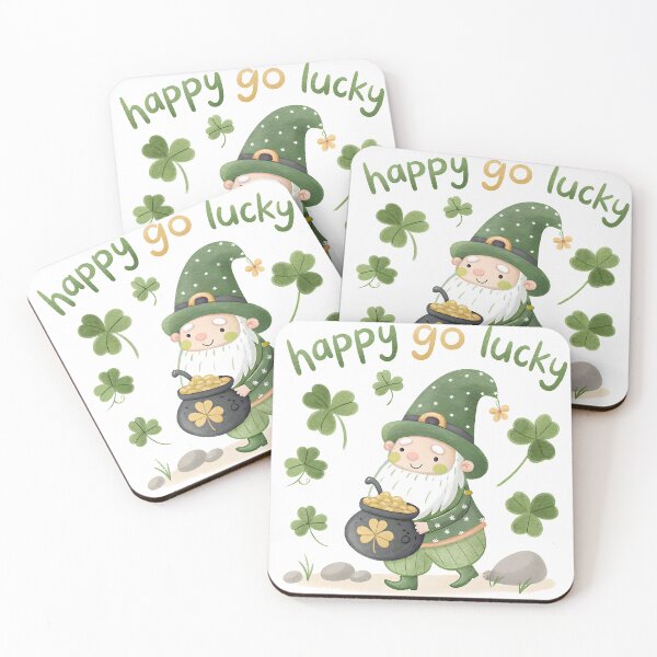 Item preview, A0723 Lucky Clover Gnome | St. Patrick’s Day Gnome | Irish Green Decor designed and sold by angieart68.