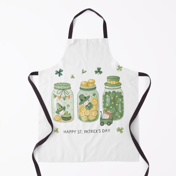 Item preview, A0724 Clover Jar | Lucky Clover Glass Jar | St. Patrick’s Day Decor designed and sold by angieart68.