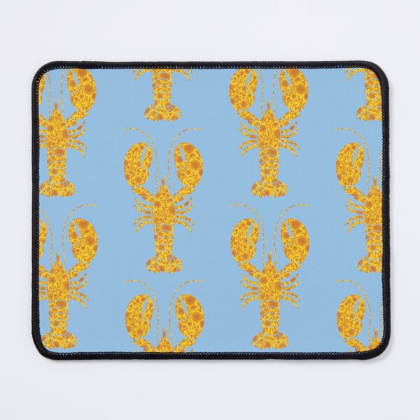Item preview, Yellow Floral Print Lbstoer on Periwinkle designed and sold by Giulia Palazzo.