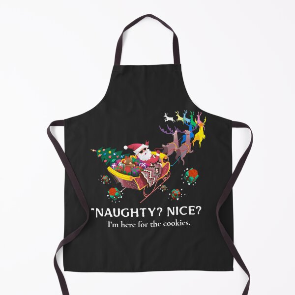 Item preview, Naughty or Nice? I’m here for the cookies Christmas T-shirt designed and sold by ngedupdorjee.