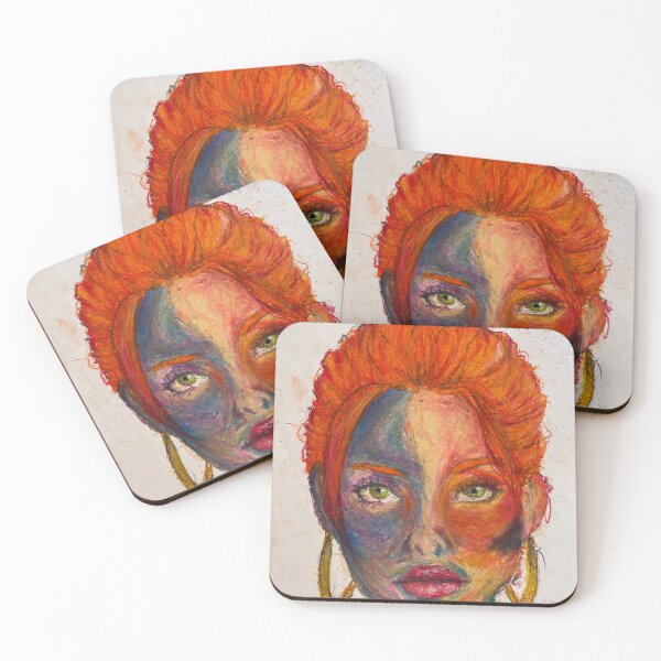 Item preview, Urban light: portrait in neon designed and sold by maikisart.