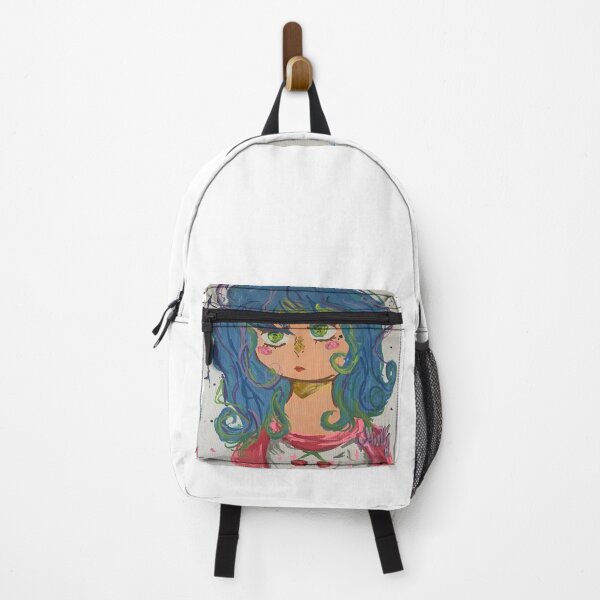 Item preview, Blue lady cartoon style designed and sold by maikisart.