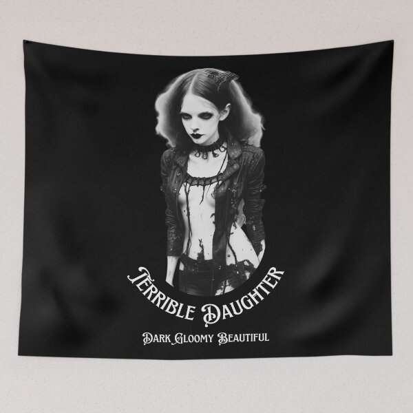 Item preview, Darkly Divine: Kawaii Goth Girl – Cute Yet Creepy Pastel Goth Aesthetic designed and sold by ruthoarabia.