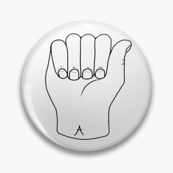 Item preview, ASL letter A designed and sold by Artistkhg.