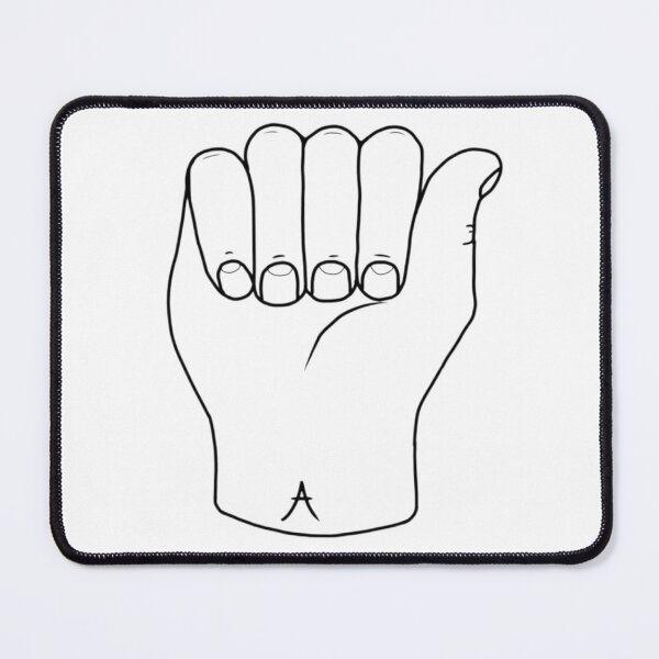 Item preview, ASL letter A designed and sold by Artistkhg.
