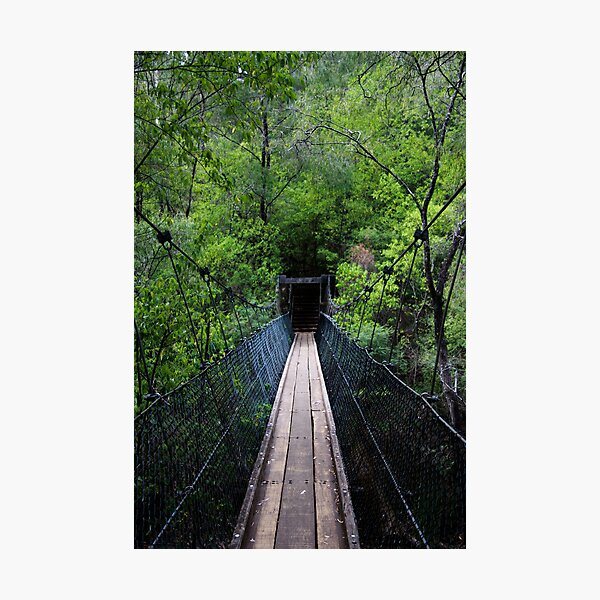Don't look down... Photographic Print
