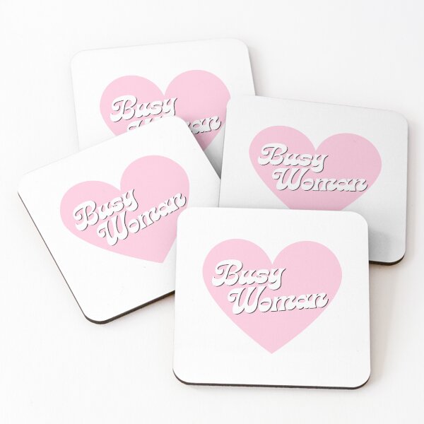 Item preview, Busy Woman Short N Sweet Light Pink Heart Lyric designed and sold by Love And A Design.