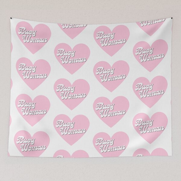 Item preview, Busy Woman Short N Sweet Light Pink Heart Lyric designed and sold by Love And A Design.