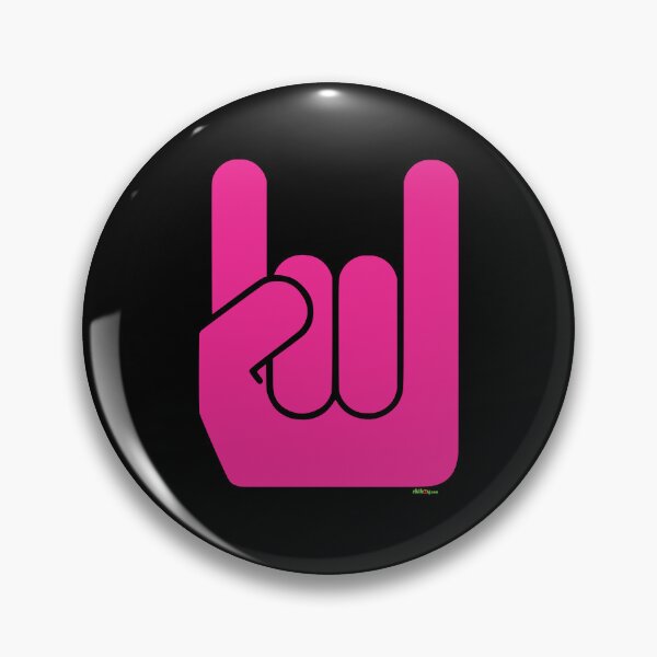 Artikelvorschau, HotPink Metallhörner entworfen und verkauft von RKTBOY.