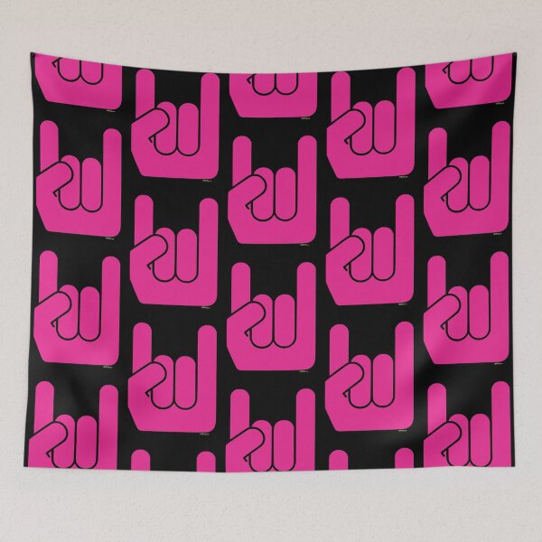 Item preview, HotPink Metal Horns designed and sold by RKTBOY.