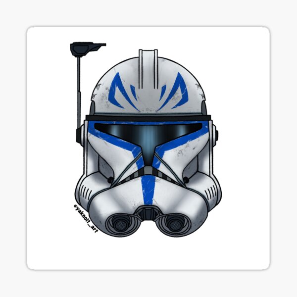 Item preview, Star Wars Clone Trooper Captain Rex designed and sold by YaknoitArt.
