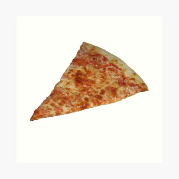 Pizza Sticker Art Print