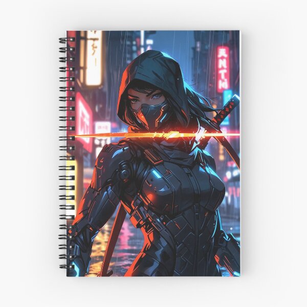 Item preview, Shadow Assassin – Futuristic Cyber Ninja with Energy Blade designed and sold by ShadowTek.