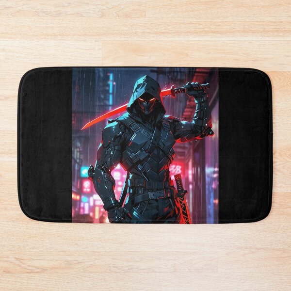 Item preview, Dark Ronin – Tech Assassin with a Red Blade designed and sold by ShadowTek.