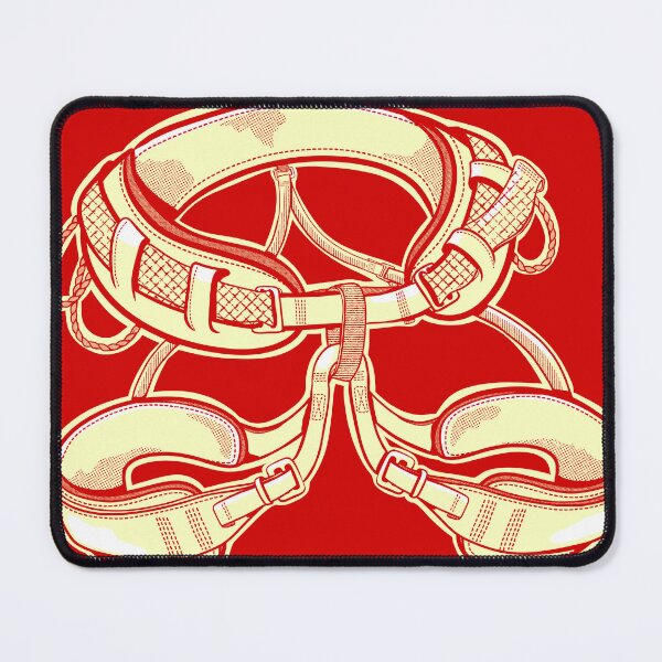 Item preview, Rock climbing harness vector illustration designed and sold by piedaydesigns.
