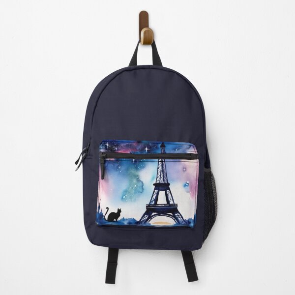 Item preview, Watercolor Cat in Paris designed and sold by LifeParody.