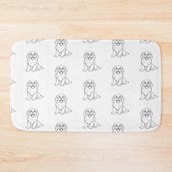 Item preview, A joyful golden retriever running in a park with its tongue out. designed and sold by AlwaysHome.