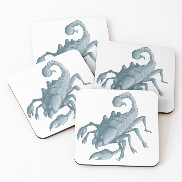 Item preview, A Bunch of Colorful Scorpions! (Slate Blue) designed and sold by CoffeeTechNerd.