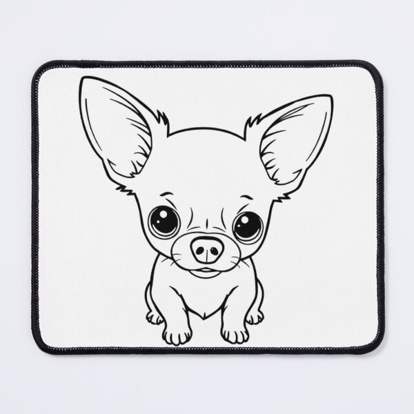 Item preview, A cute Chihuahua wearing a tiny sweater and sitting in a teacup. designed and sold by AlwaysHome.