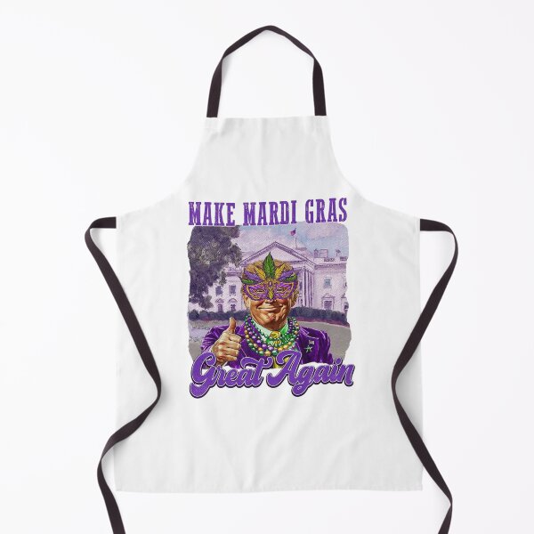 Item preview, Make Mardi Gras Great Again Funny Trump designed and sold by shenitasarkisi.